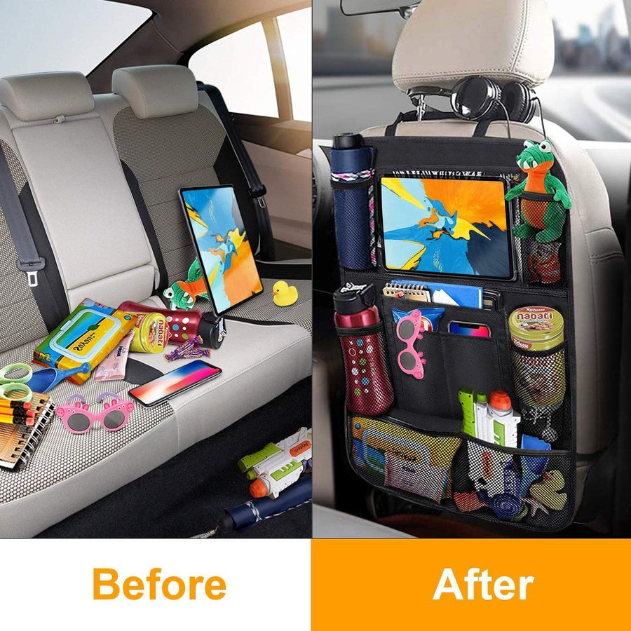 Elite Auto Seat Back Organizer | منظم كرسي السيارة الذكي